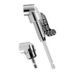 105 Degrees Black Silver Bits Corner Tool Hand Drill Screwdriver Bits