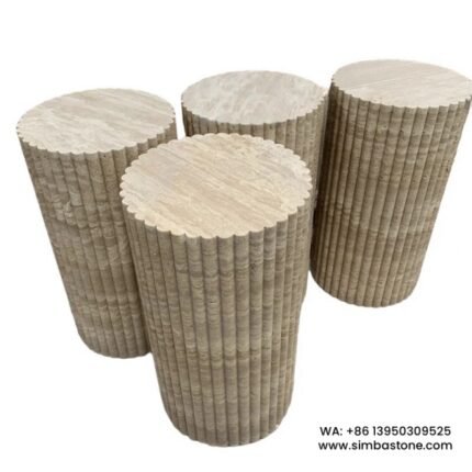 Beige Honed Travertine Countertop Travertine Tabletop Natural Stone
