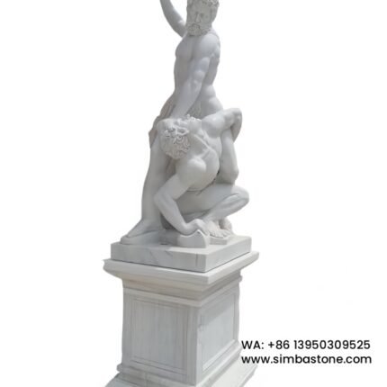 David Marble Sculpture Stone Carving White Marble Sculptures Natural Stone