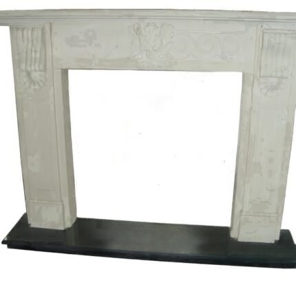 European Style Veneer Fireplace Stone Fireplace Marble Natural Stone