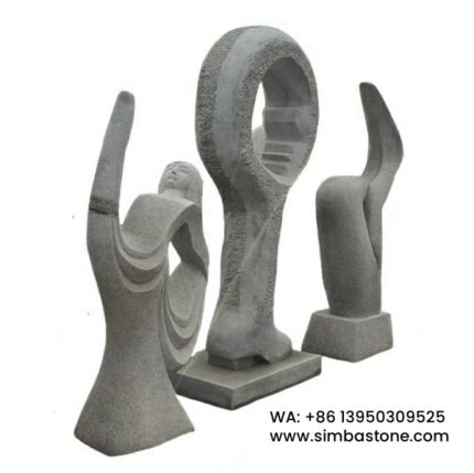 Factory Made Landscape Stone Sculptures White Granite Sculptures Natural Stone
