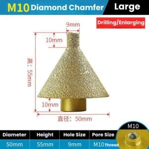 M10 Diamond Chamfer