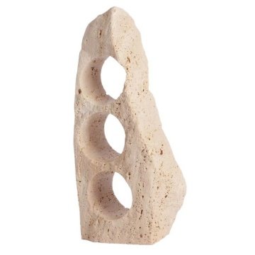 Natural Travertine Wine Racks European Style Wine Cabinet Ornaments
