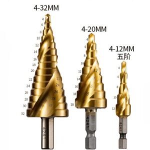 Pagoda Drill Bits Size