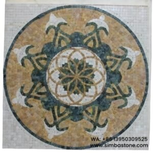 Round Mosaic Design Marble Mosaic Tiles Patterns Mosaic Puzzles Natural Stone